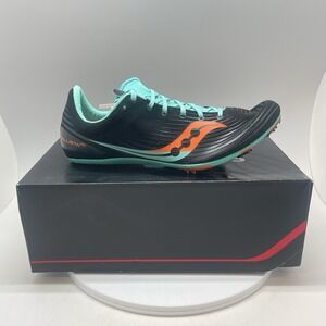 Saucony Ballista MD Shoes Mens 11 Black Middle Distance Racing Spikes S29071-26